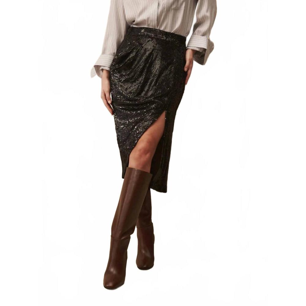 NEW TWP lover skirt in espresso